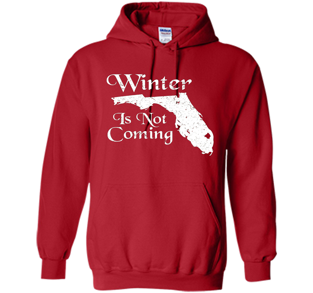 Florida T-shirt Winter Is Not Coming Red