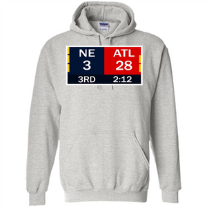 NE 3 ATL 28 Final T-shirt 2 Sides 1 Game