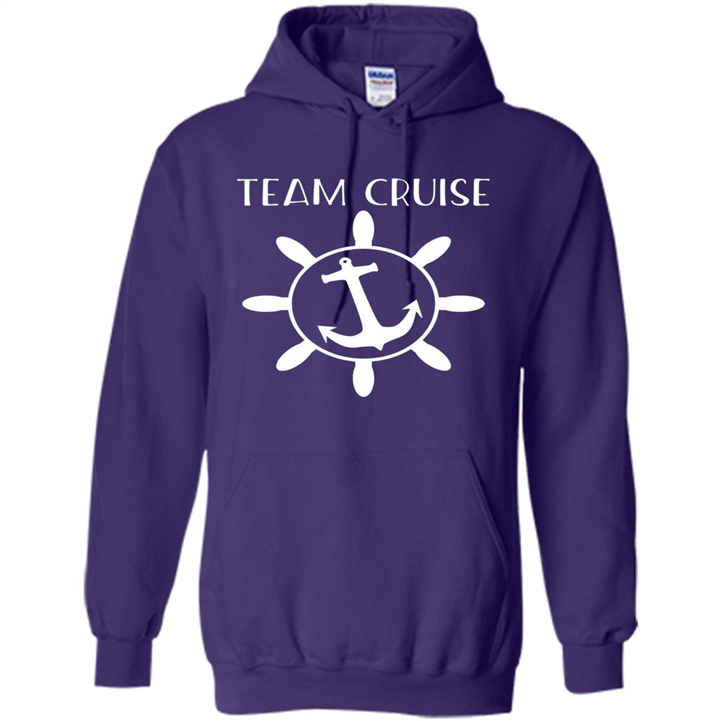 Boat Anchor Team Cruise T-shirt Purple