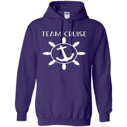 Boat Anchor Team Cruise T-shirt Purple