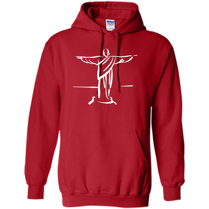 Brazil Christ The Redeemer - Cristo Redentor Brasil T-shirt Red