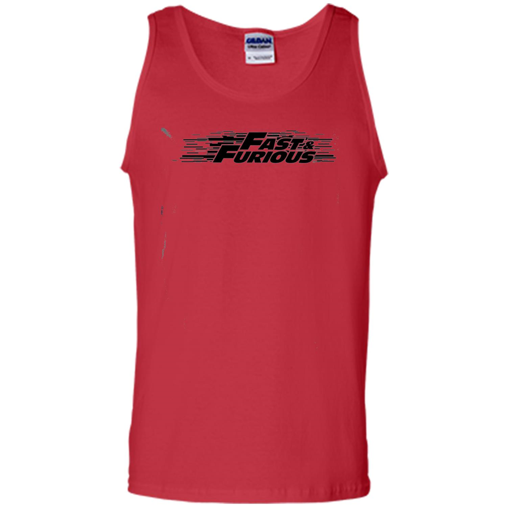 Movie T-shirt Fast And Furious Red