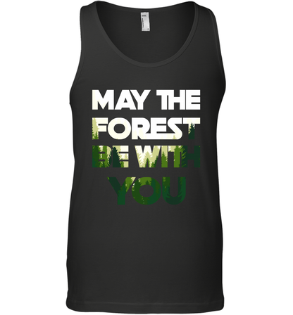 May The Forest Be With You Shirt Tank Top Tank Top Black