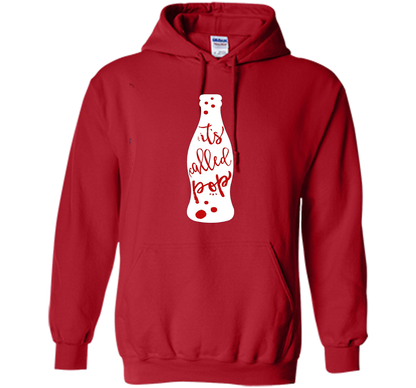 It's Called POP - funny debate handwritten style tshirt t-shirt Red