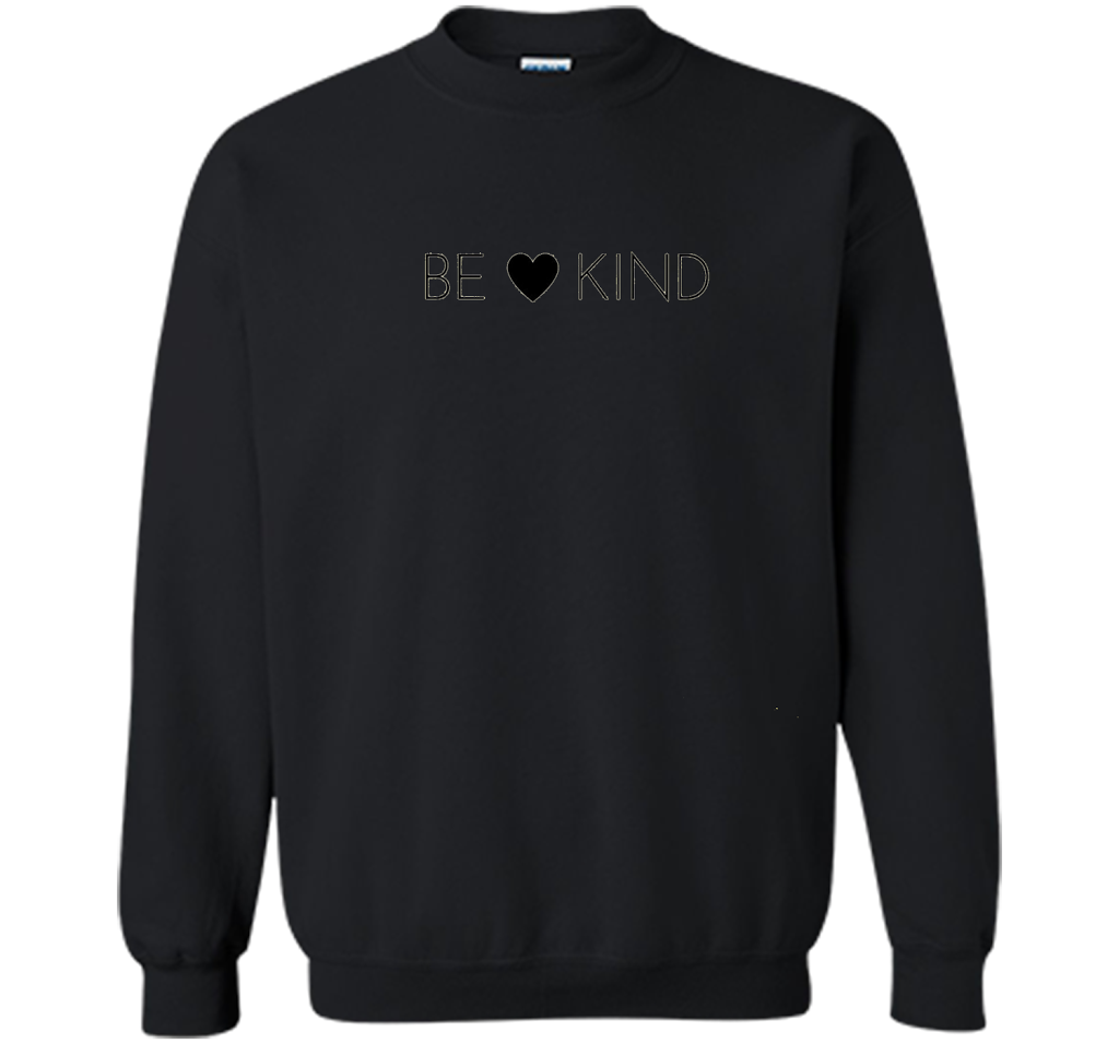 BE KIND positive message t-shirt for men, women and youth cool shirt Black
