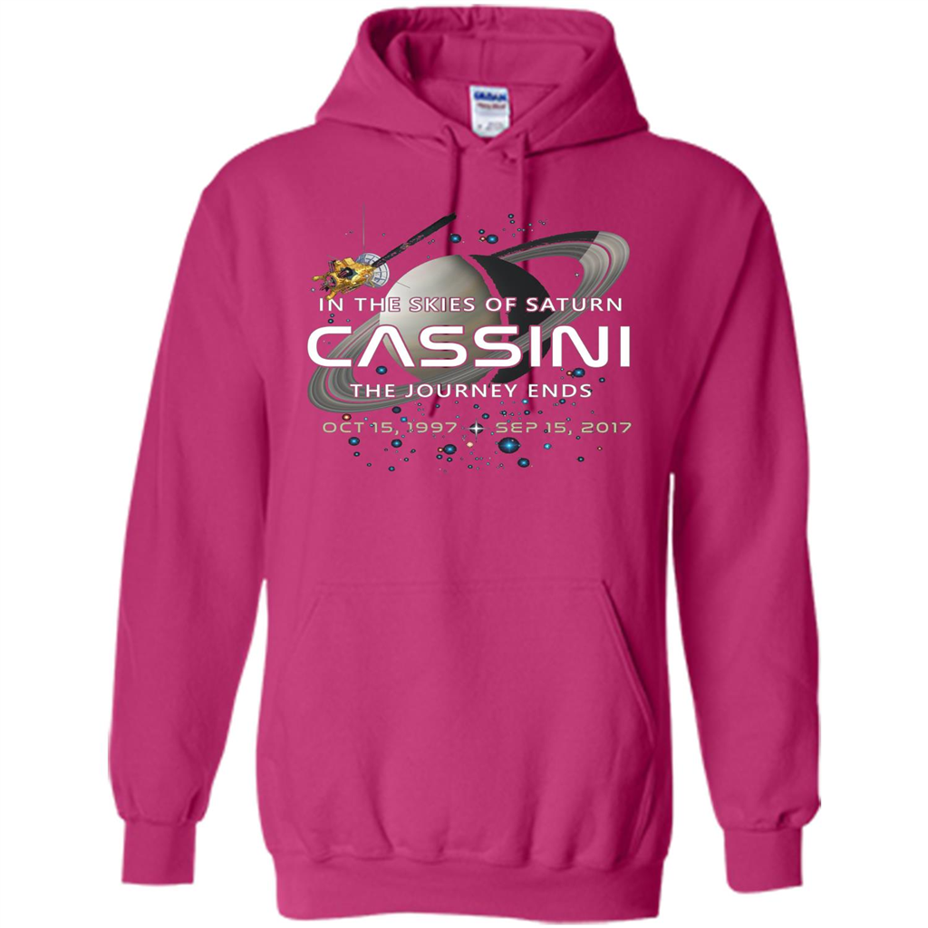 Cassini Spacecraft End Of Mission At Saturn T-Shirt Heliconia