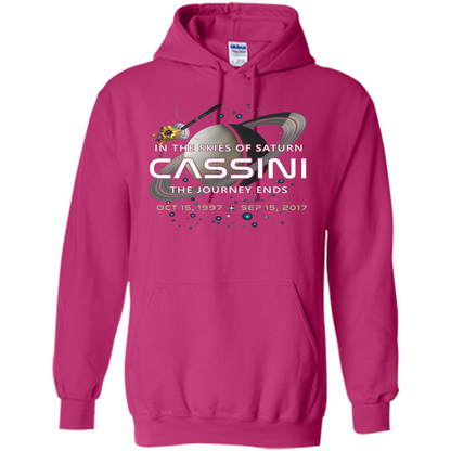 Cassini Spacecraft End Of Mission At Saturn T-Shirt Heliconia