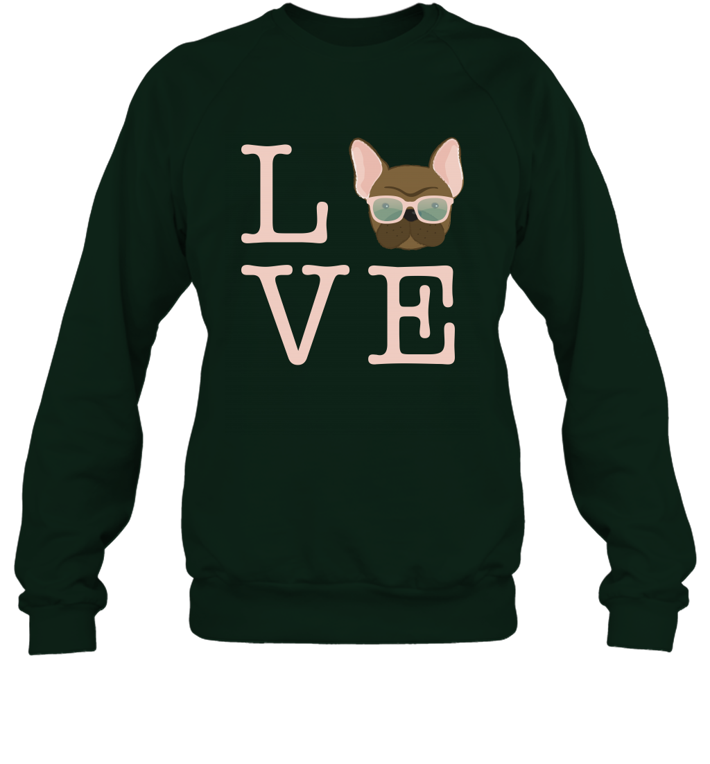 Love Dog Shirt Sweatshirt Sweatshirt Forest