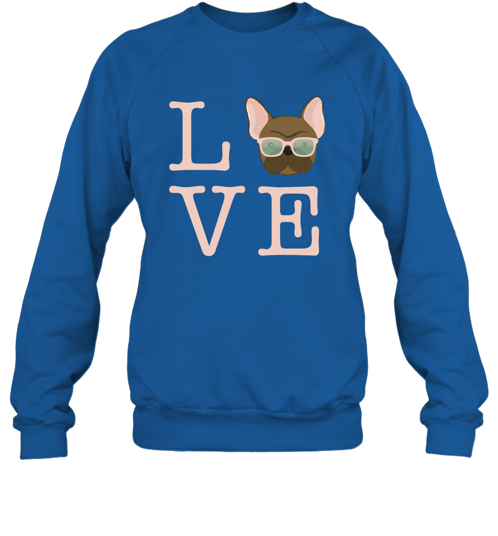 Love Dog Shirt Sweatshirt Sweatshirt Royal