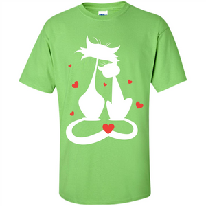 Cat Lover T-shirt Cat Couples