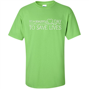 Movie. It's a Beautiful Day To Save Lives T-Shirt