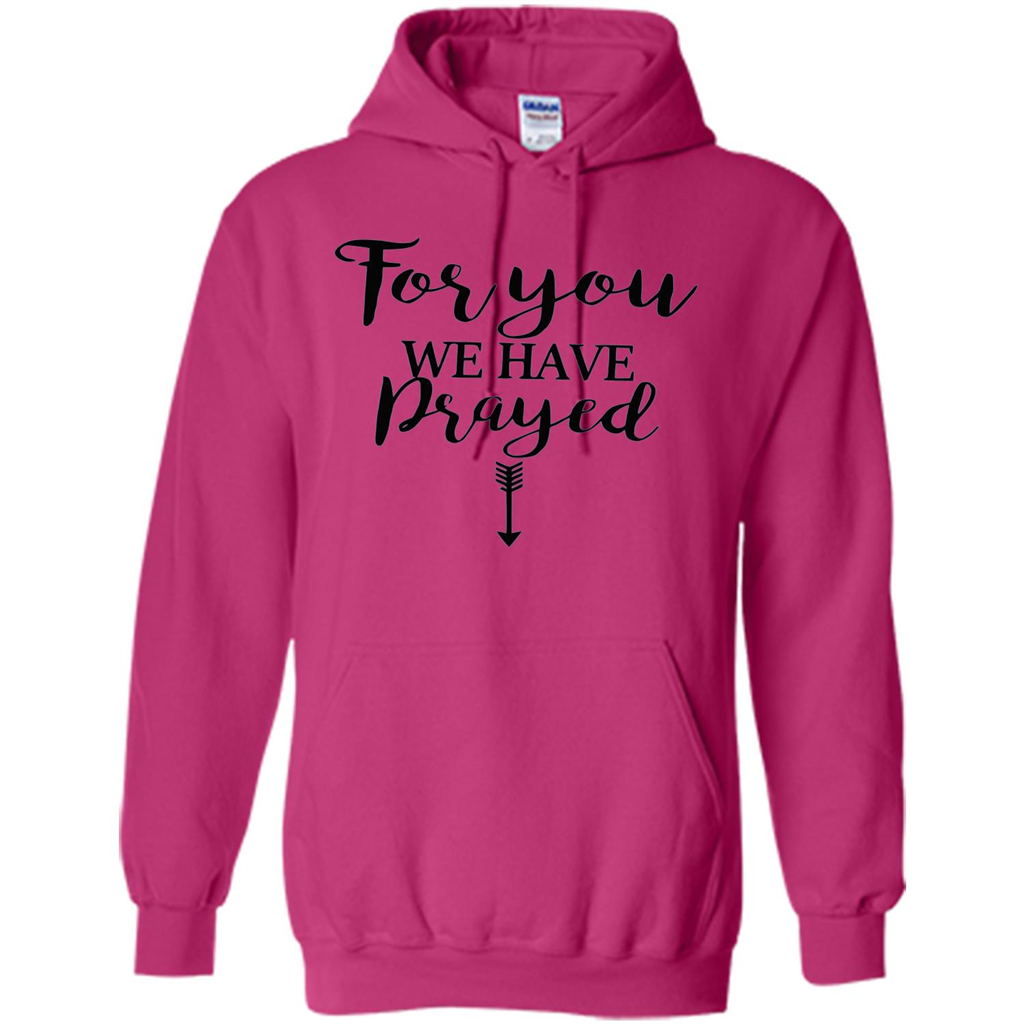 Pregnancy Announcement T-shirt Mother's Day For You We Have Prayed Heliconia