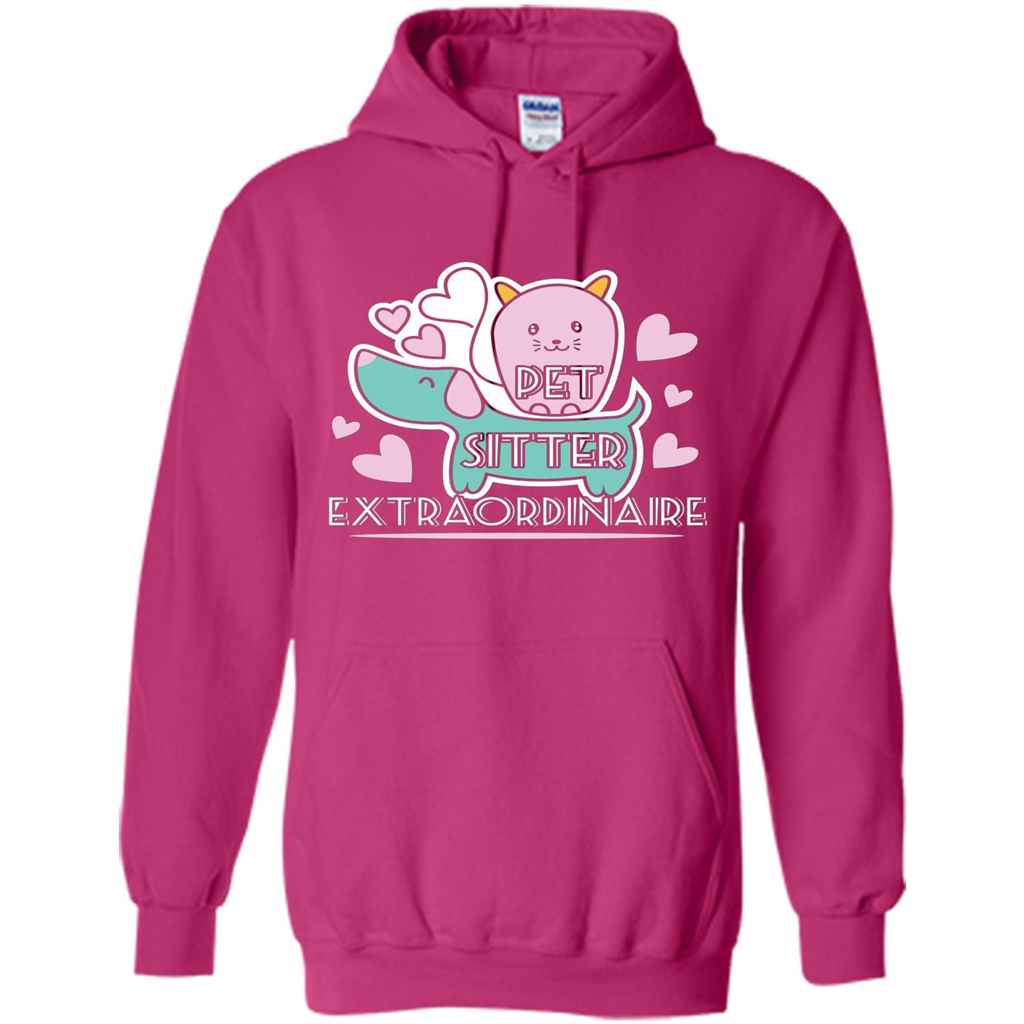 Love Pet T-shirt Pet Sitter Extraordinaire Heliconia