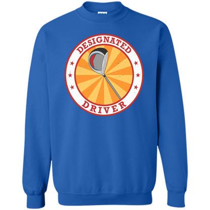 Golf T-shirt Designated Driver Funny Golf T-shirt Royal