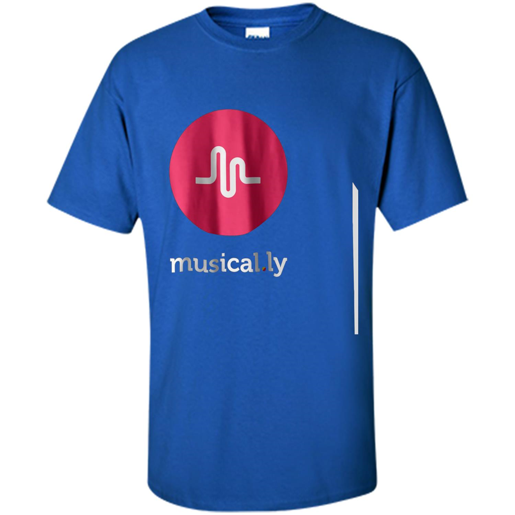 Musical.ly T-Shirt Royal