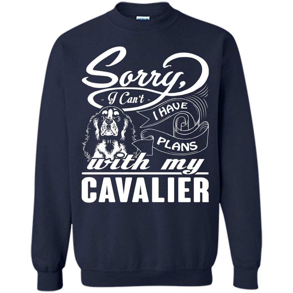 I Have Plans With My Cavalier T-shirt Navy