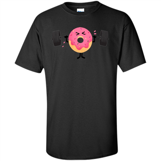Donut Fitness T-shirt Black