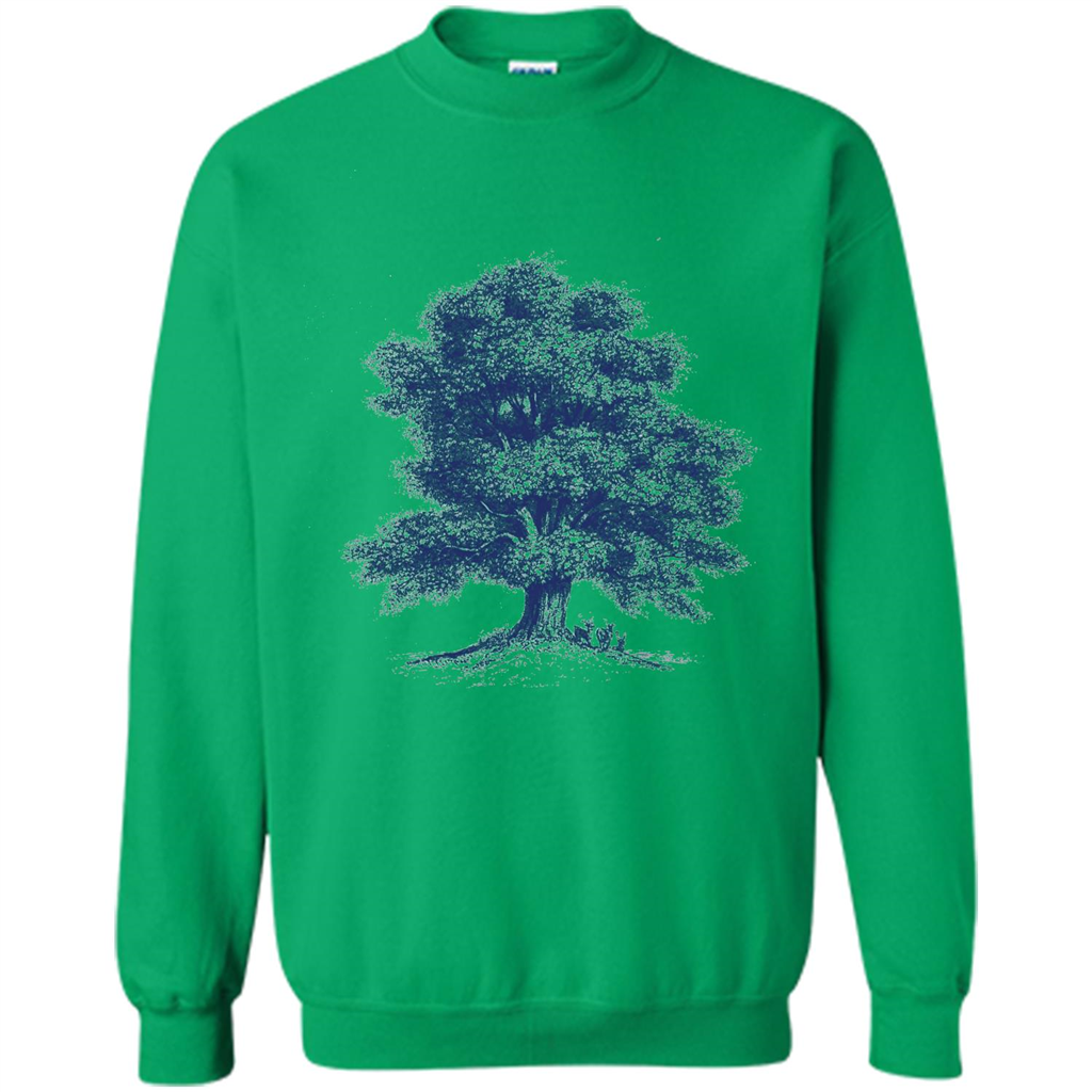 Maple Tree T-Shirt. Tree Natural Maple Tree T-shirt Irish Green