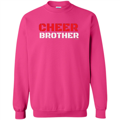 Cheer Brother T-Shirt for Brothers of Cheerleaders Heliconia