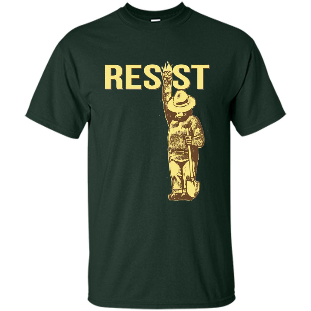 Resist T-shirt National Park Resist Forest Green