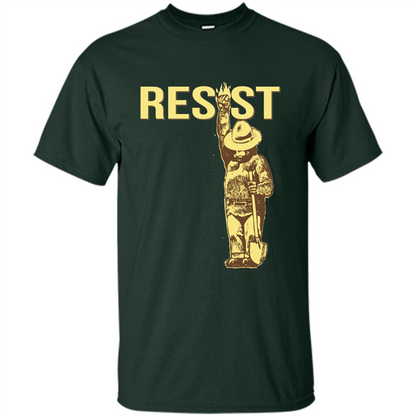 Resist T-shirt National Park Resist Forest Green