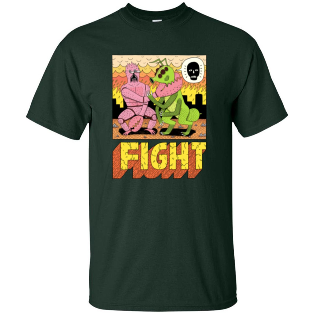 Fight T-shirt Forest Green