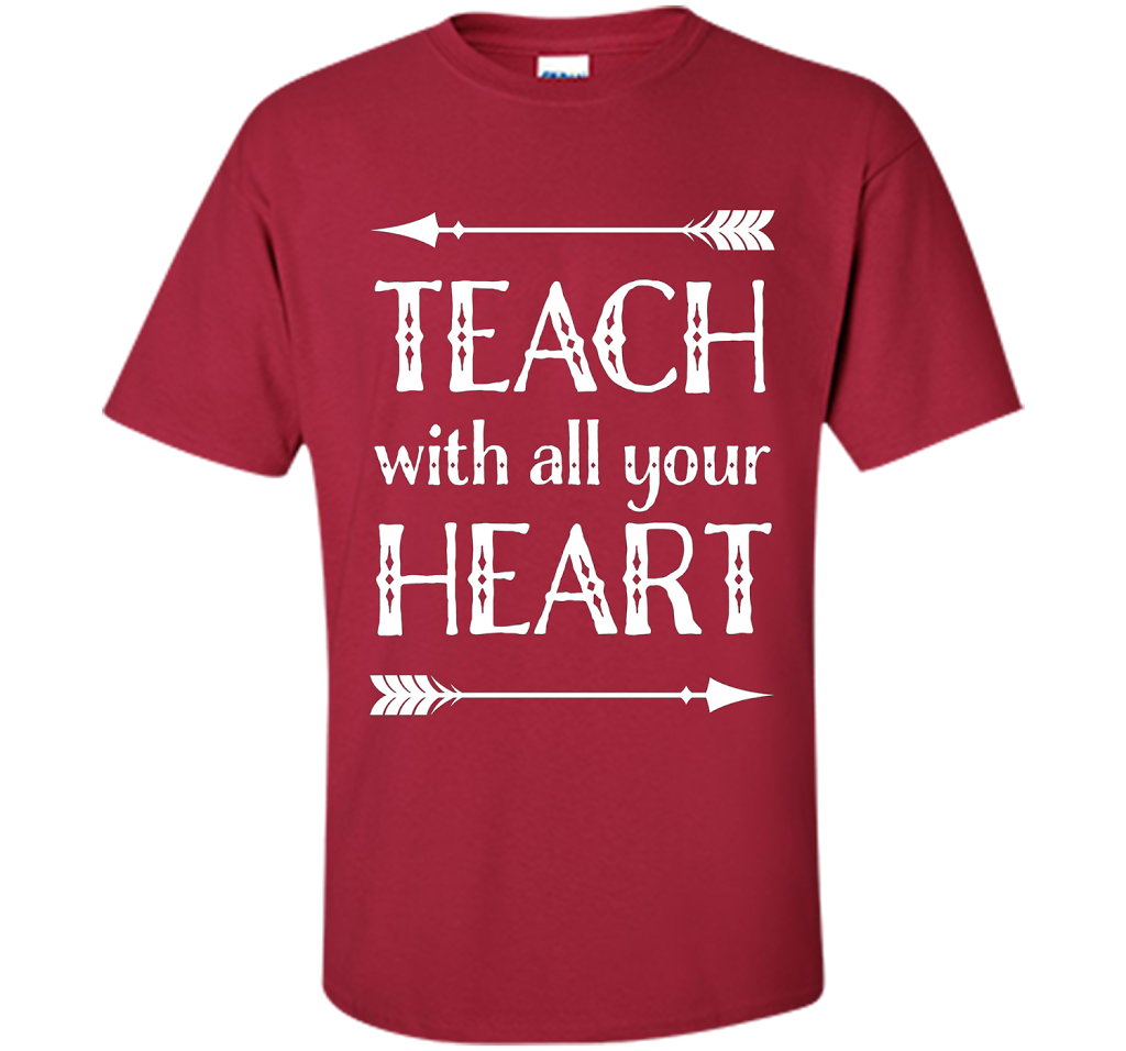 Teacher T-shirt Back To School Teaching Appreciation Gift cool shirt Cardinal