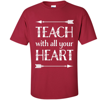 Teacher T-shirt Back To School Teaching Appreciation Gift cool shirt Cardinal
