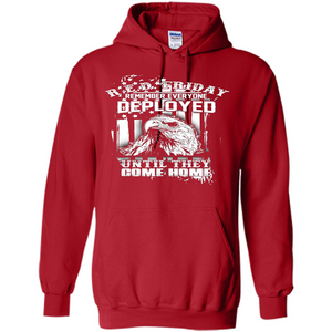 Military T-shirt Red Friday Until They Com Home