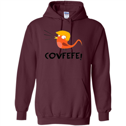 Covfefe Bird T-shirt Funny Political T-shirt Maroon