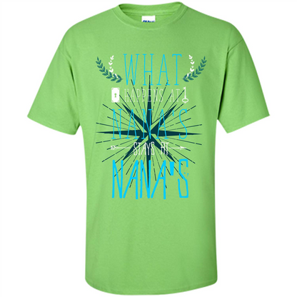 Nana. What Happens At Nana's Stays At Nana's T-shirt Lime