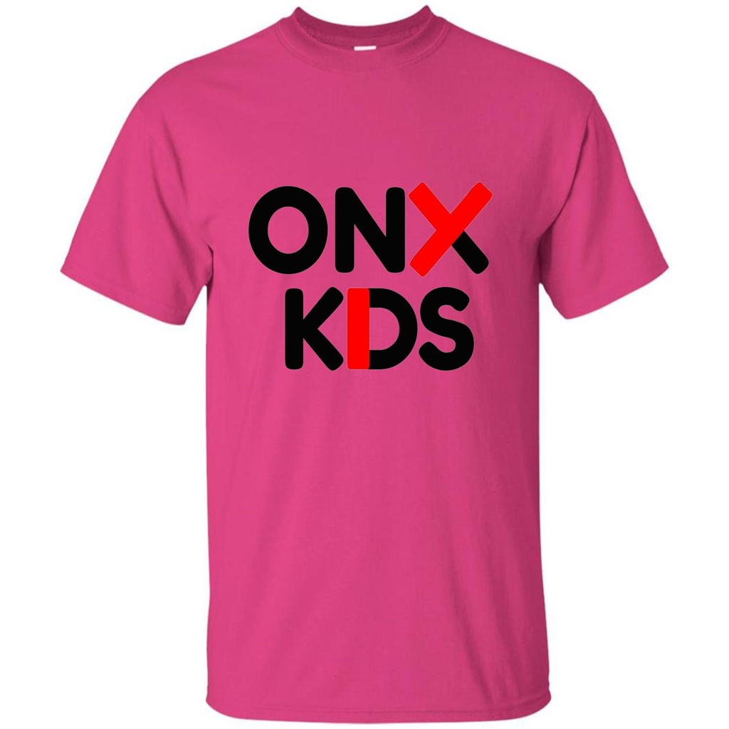 Onyx Kids Logo T-Shirt Heliconia