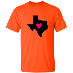 Texas - My Heart Is In Texas T-shirt