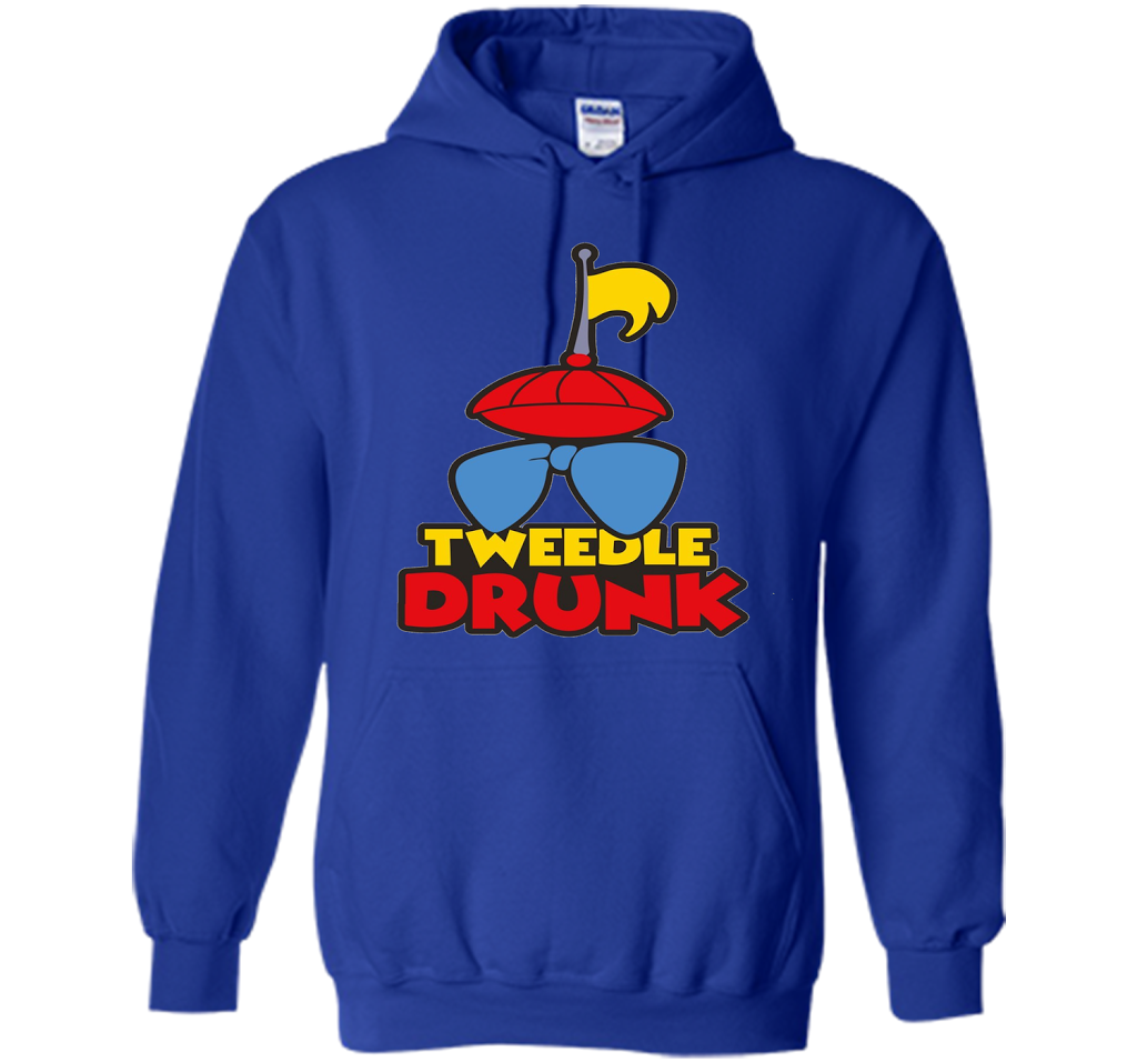 Drunk T-shirt Tweedle Drunk T-Shirt