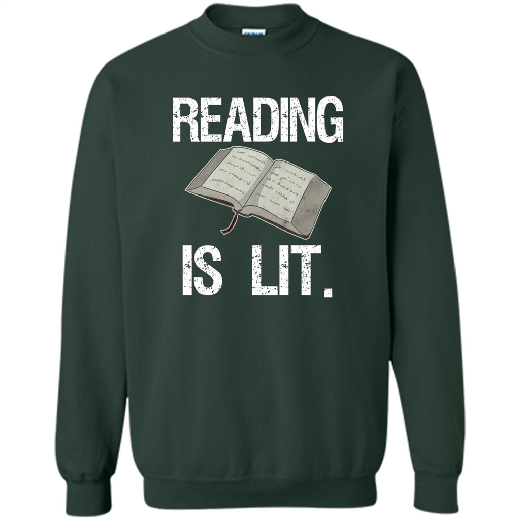 Book Reader T-shirt Reading is Lit T-shirt