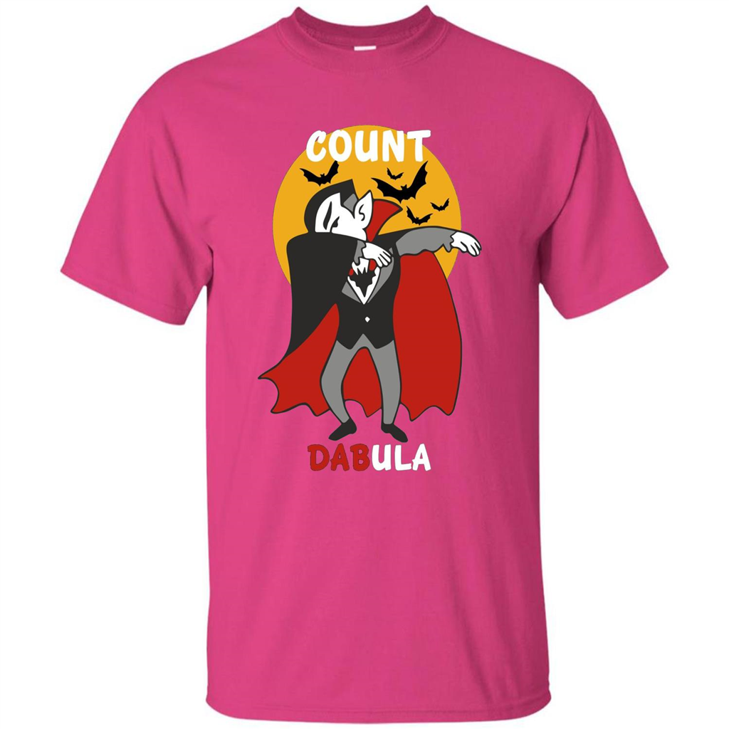 Count Dabula Dabbing Halloween T-shirt Heliconia