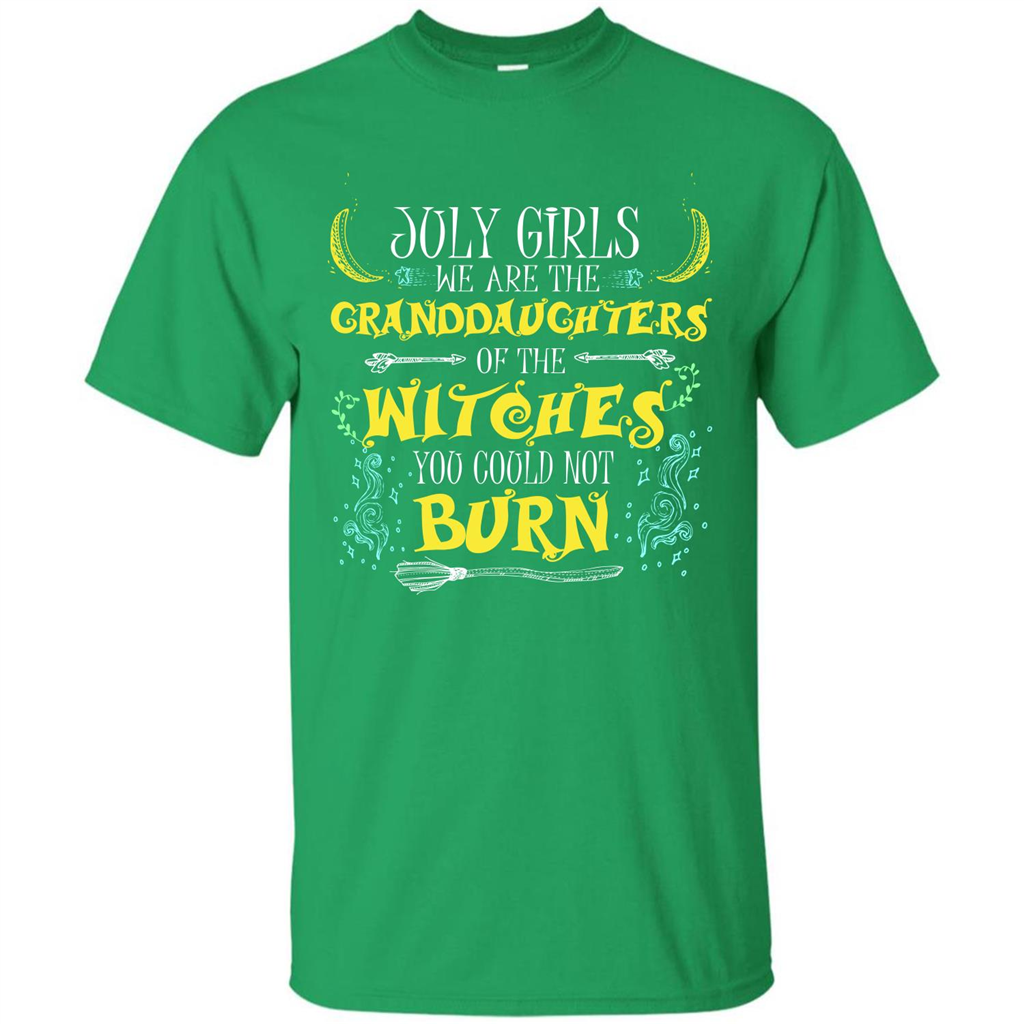 Halloween T-shirt July Girls T-shirt Irish Green