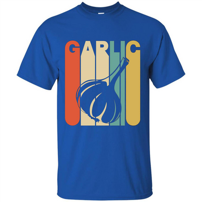 Vintage Style Garlic T-Shirt Royal