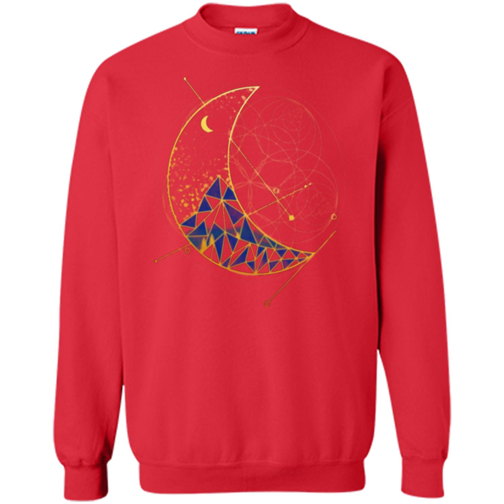 Moon Mountain T-shirt Red
