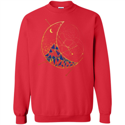 Moon Mountain T-shirt Red