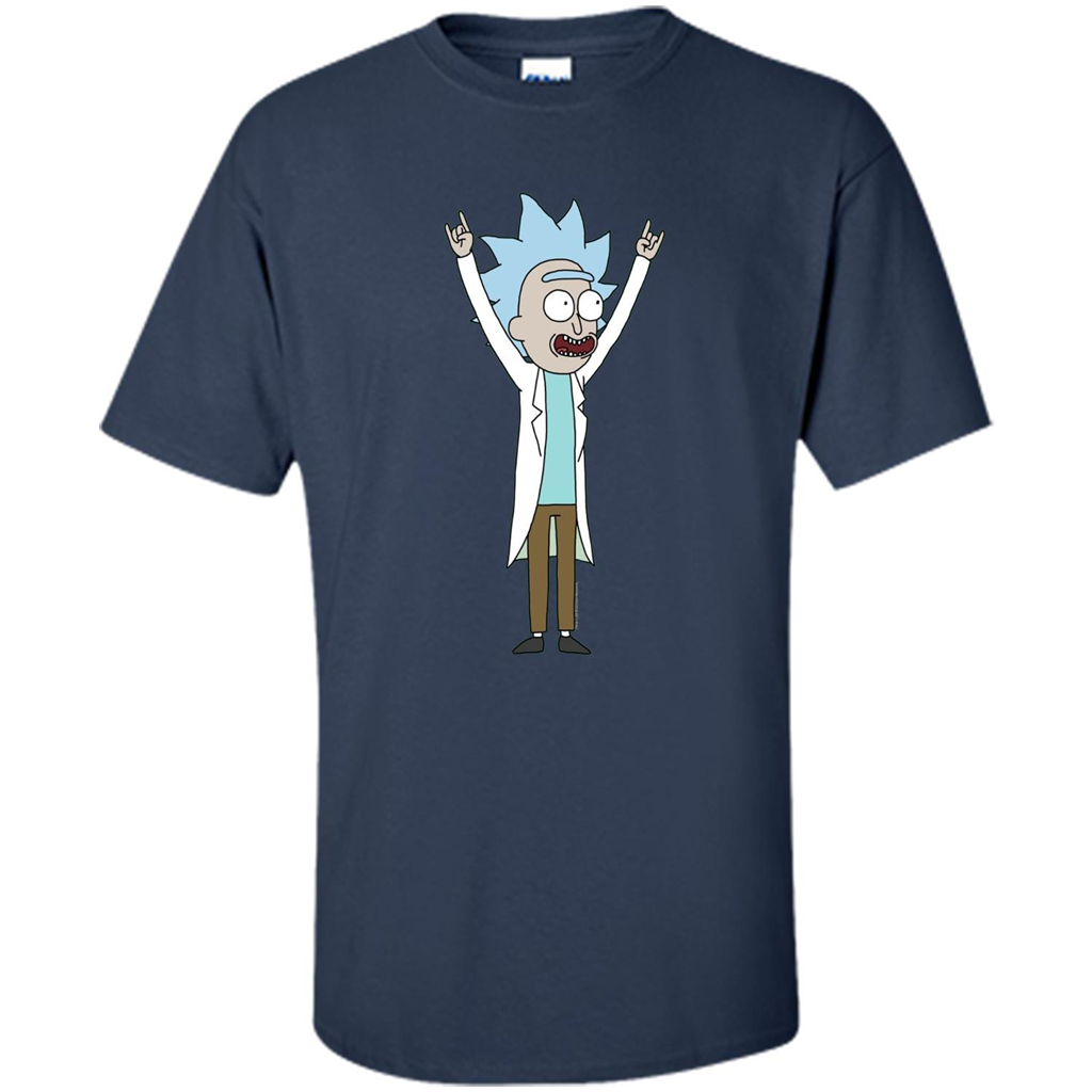 Movie Lover. Tiny Rick T-shirt Navy