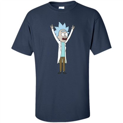 Movie Lover. Tiny Rick T-shirt Navy