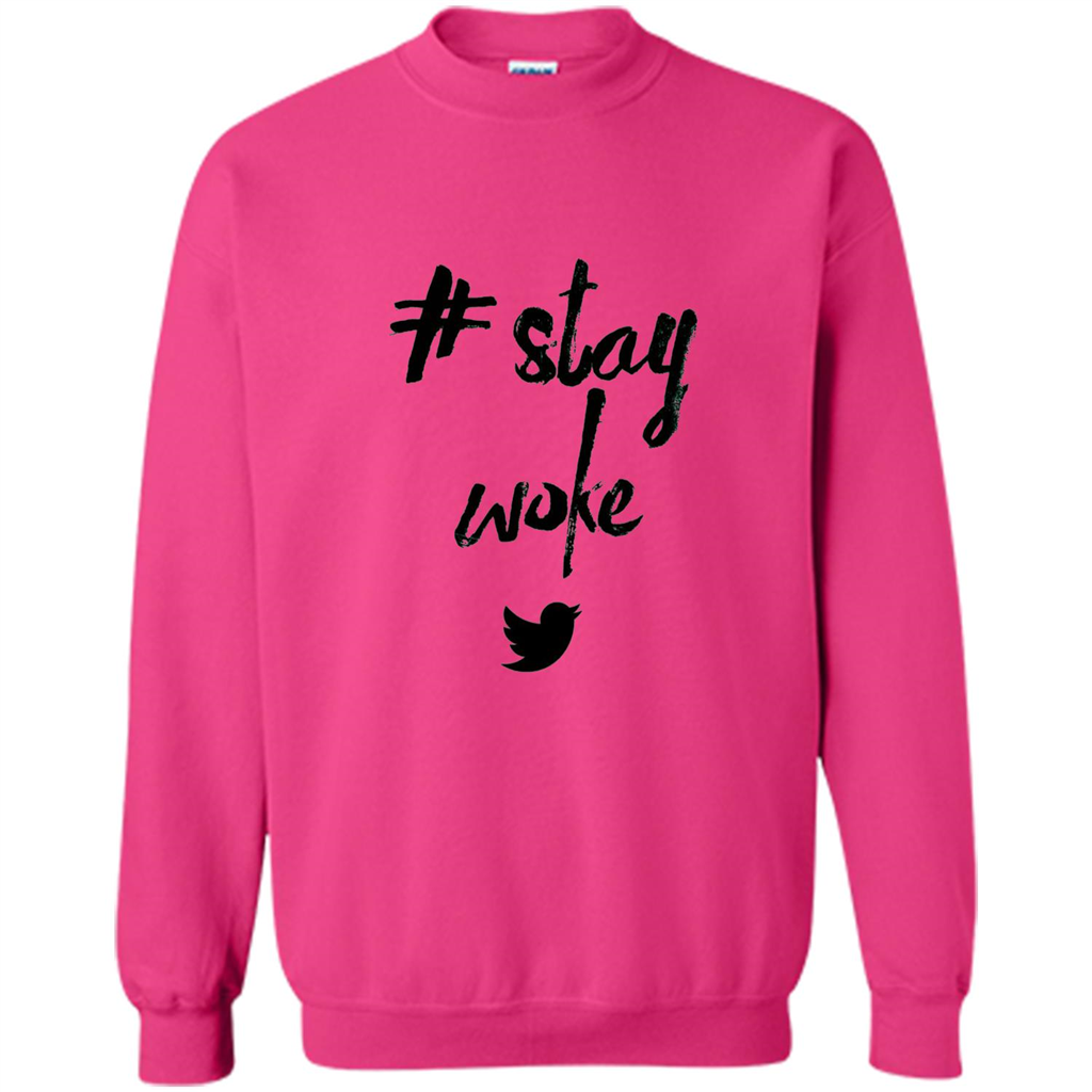 Black Lives Matter T-Shirt Stay Woke Heliconia