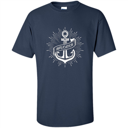 The Implication T-shirt Navy