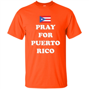 Pray For Puerto Rico Support T-Shirt