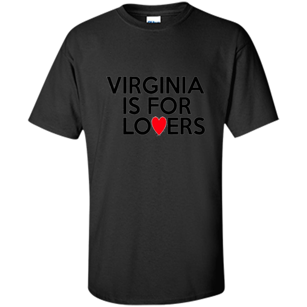 Virginia Is For The Lovers T-shirt Black