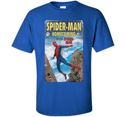 Marvel Spider-Man Homecoming Revamp #1 Issue Graphic T-Shirt t-shirt Royal