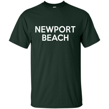 Newport Beach - California T-shirt Forest Green