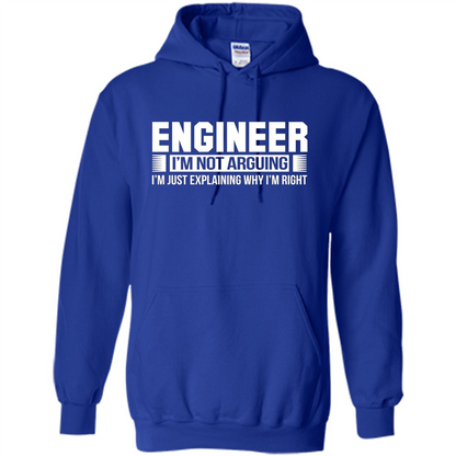 Engineer I'm Not Arguing T-shirt Royal