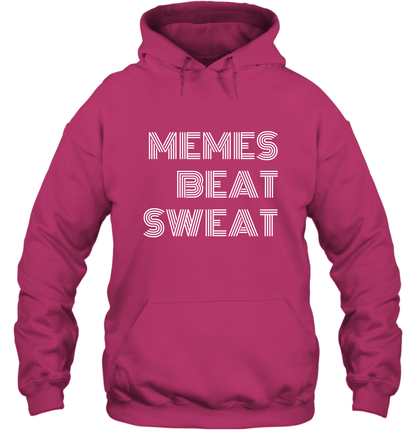 Memes Beat Sweat Shirt Hoodie Hoodie Heliconia